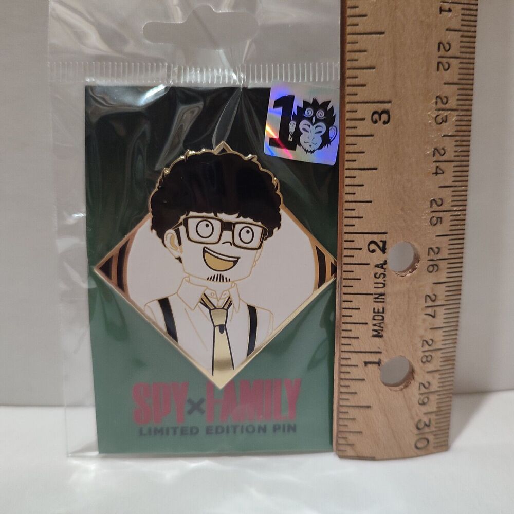 Spy X Family Franky Franklin Enamel Pin Official Limited Edition Anime Brooch - Picture 2 of 2